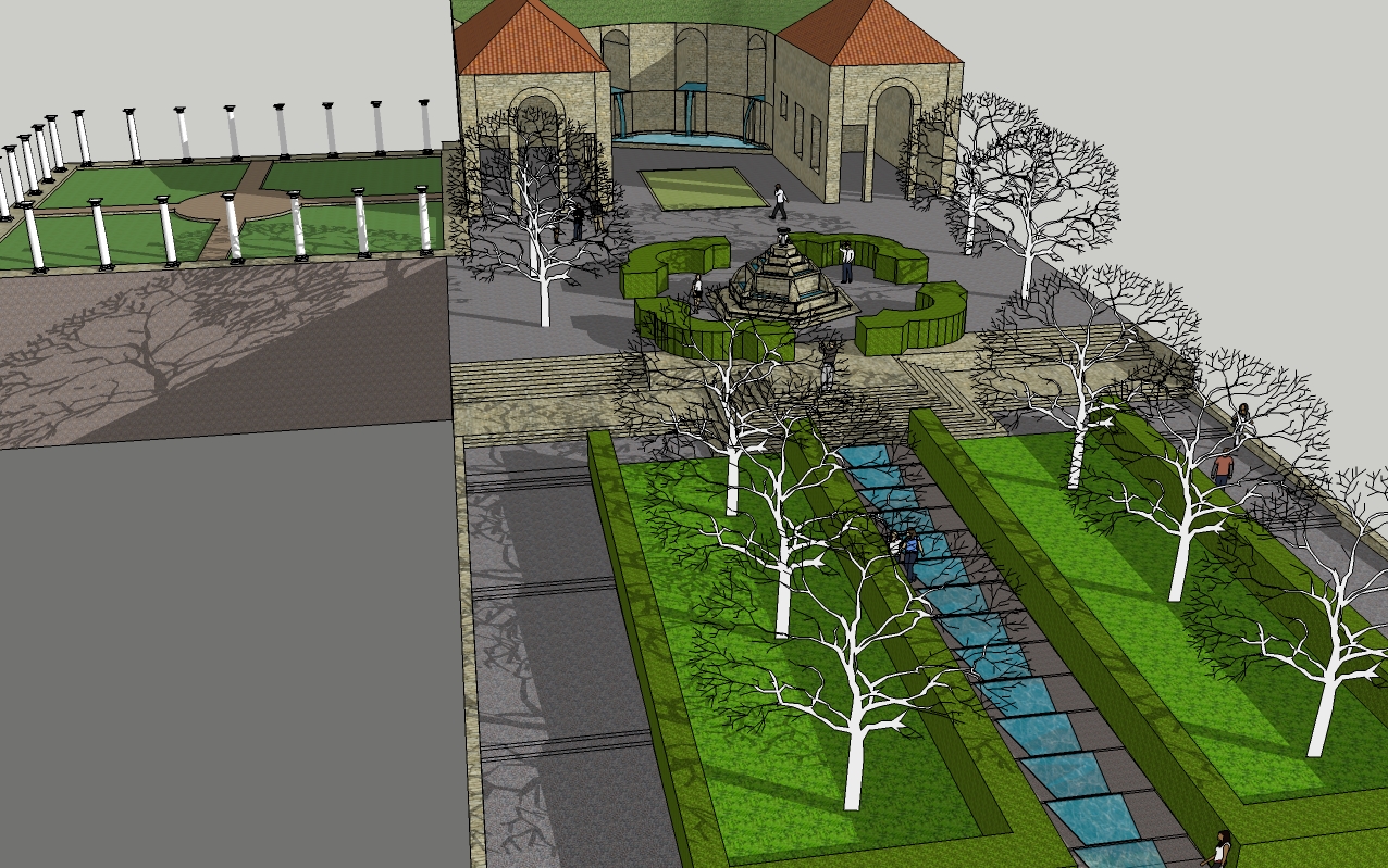sketchup landscape design sketchup landscape design
